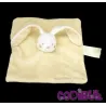 KIMBALOO la halle Doudou plat lapin jaune mon premier doudou