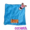 DISNEY Doudou plat tigrou bleu orange