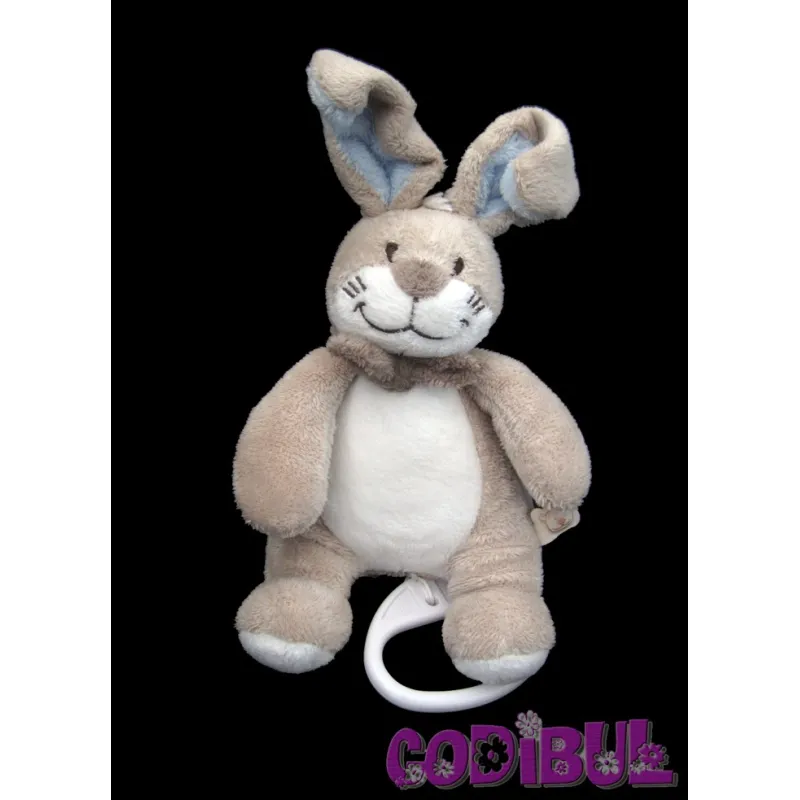 NOUKIE'S doudou lapin musical collection OSCAR ET LEON