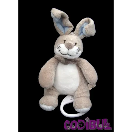 NOUKIE'S doudou lapin musical collection OSCAR ET LEON