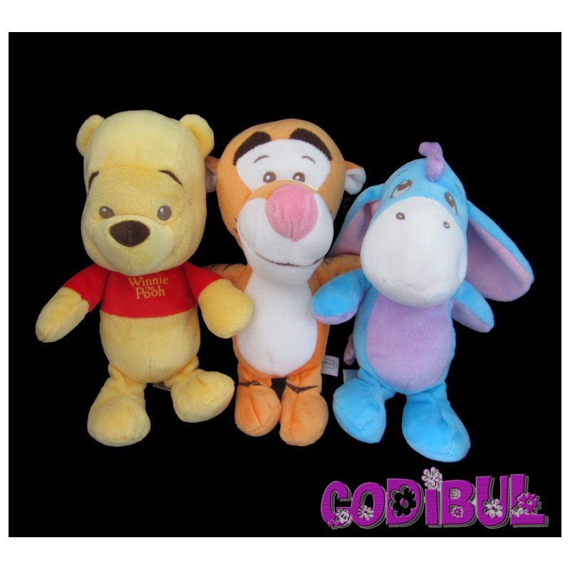 doudou disney nicotoy lot 3 doudous winnie bourriquet et tigrou