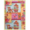 Tissu coton Oeko-Tex imprimé LATIKA 160 cm