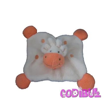 BABOU doudou plat girage saumon orange