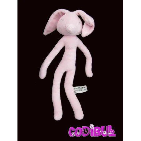 TAPE A L'OEIL doudou lapin rose