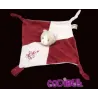 RODADOU Doudou plat chat rose bébé attache tétine