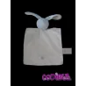 TIMBERLAND Doudou plat lapin blanc bleu