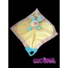 PREMAMAN by Playgro doudou lapin bleu jaune anneau de dentition