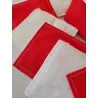 14 lingettes lavables + panière * coton bio - bambou *