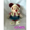 Doudou Peluche MINNIE Disneyland resort jupe bleue chapka