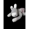 NOUKIE'S doudou âne paquito couché