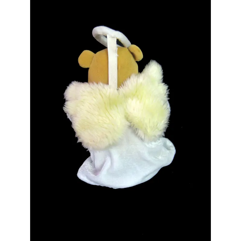 NICOTOY doudou Winnie l'ourson déguisé en ange
