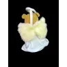 NICOTOY doudou Winnie l'ourson déguisé en ange