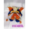 DOUDOU ET COMPAGNIE doudou ours prince indidous bleu orange