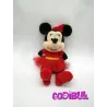 doudou peluche minnie disneyland robe rouge