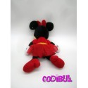 Doudou Peluche MINNIE Disneyland robe rouge