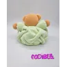 KALOO Doudou pantin ours plume vert clair