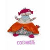 Cache Cache doudou Toudou fille cheveux fuchsia