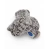 La grande récré doudou peluche ours beige marron