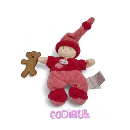 DOUDOU ET COMPAGNIE poupon mignon fuchsia
