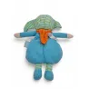 COROLLE Doudou Poupée lutin bleu vert avec grelot