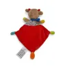 MOTS D'ENFANTS doudou plat girafe ou vache
