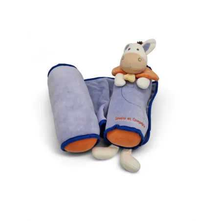 DOUDOU ET COMPAGNIE doudou cale bébé âne Justin