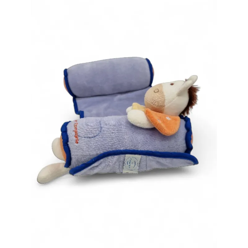 DOUDOU ET COMPAGNIE doudou cale bébé âne Justin