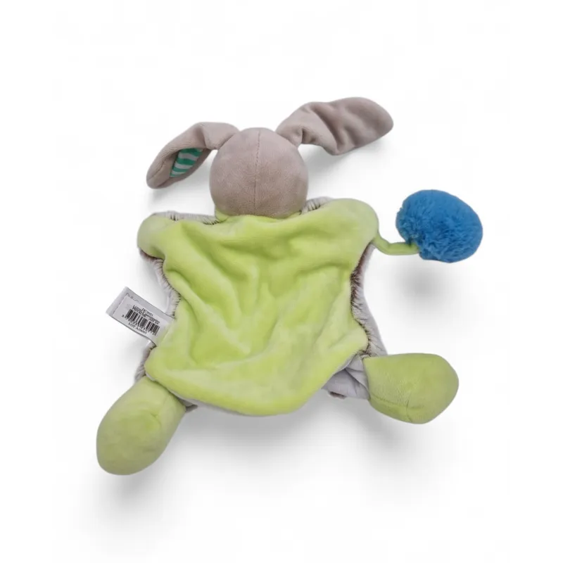 DOUDOU ET COMPAGNIE lapin marionnette Lovely Pistache