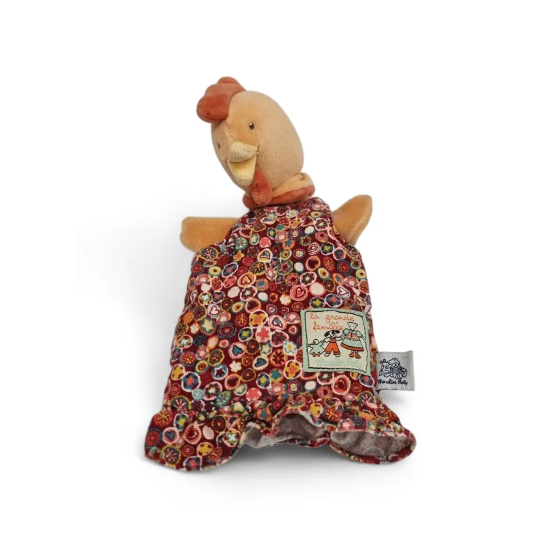 MOULIN ROTY Marionnette poule Félicie la Grande Famille
