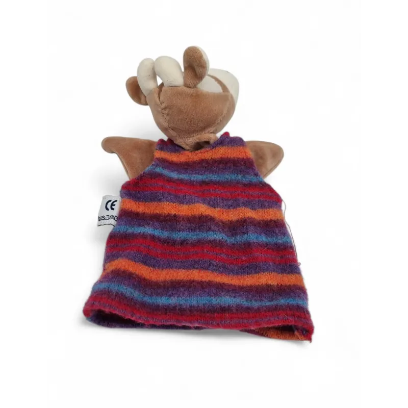 MOULIN ROTY Marionnette charlotte la vache la Grande Famille