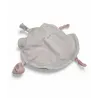 SAUTHON doudou plat rond souris Lilibelle rose