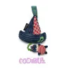 LES DEGLINGOS Doudou bateau musical Hippipos l'hippopotame