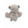 Doudou BEBISOL ours gris bleu arthur et lola