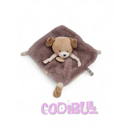 DOUDOU ET COMPAGNIE chien Réglisse beige taupe