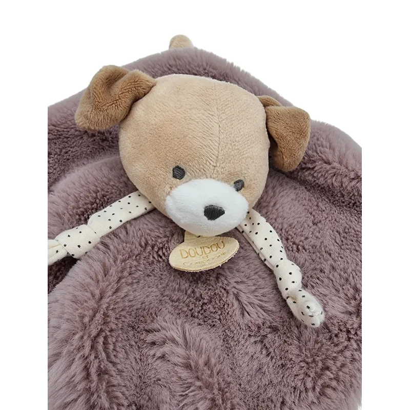 DOUDOU ET COMPAGNIE chien Réglisse beige taupe