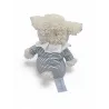 AVENE PEDIATRIL doudou mouton rayé blanc et bleu