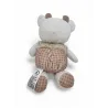 MOTS D'ENFANTS doudou pantin vache beige marron