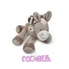 NATTOU doudou cheval poney beige