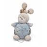 NICOTOY Doudou musical lapin bleu ABC