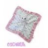 Disney Doudou lange chat Marie blanc rose Les Aristochats