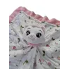Disney Doudou lange chat Marie blanc rose Les Aristochats