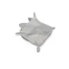 Premaman doudou plat ours blanc gris Happy Baby