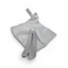 OBAIBI Doudou plat chien gris bleu rayures