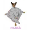 DISNEY Baby Doudou plat Bambi