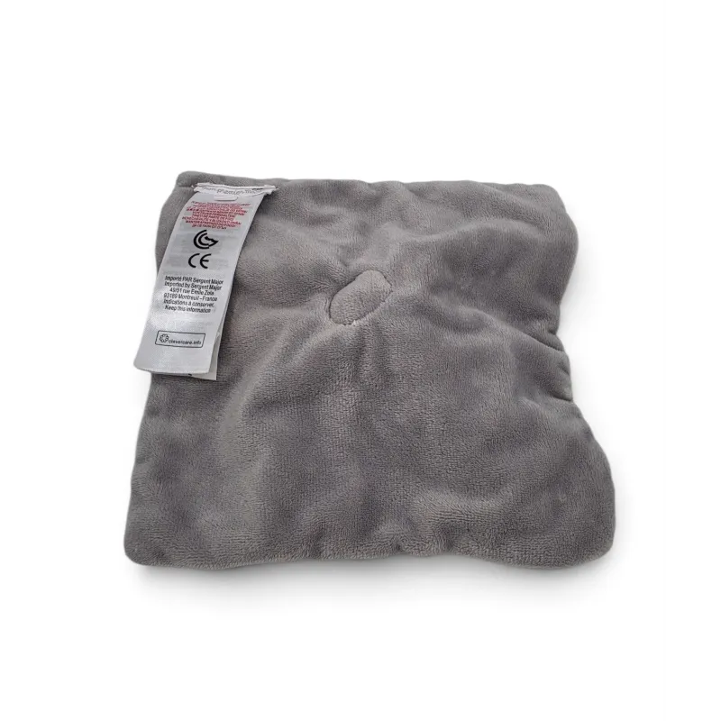 Sergent Major doudou plat carré éléphant lange