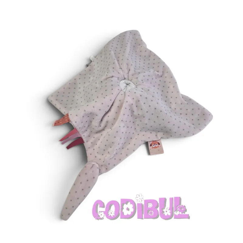 NATTOU Doudou plat éléphant Adèle et valentine